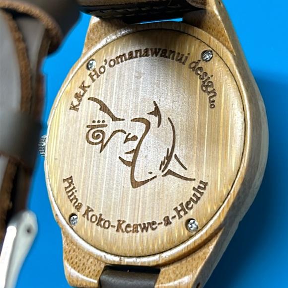 🖤Hawaii KOA WOOD watch NWOT main image 0
